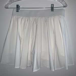 Garage sporty pleated skirt
